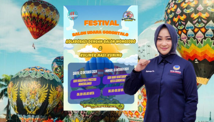 Langit Gorontalo Akan Dihiasi Puluhan Balon Udara Raksasa Selama Dua Hari Berturut-turut