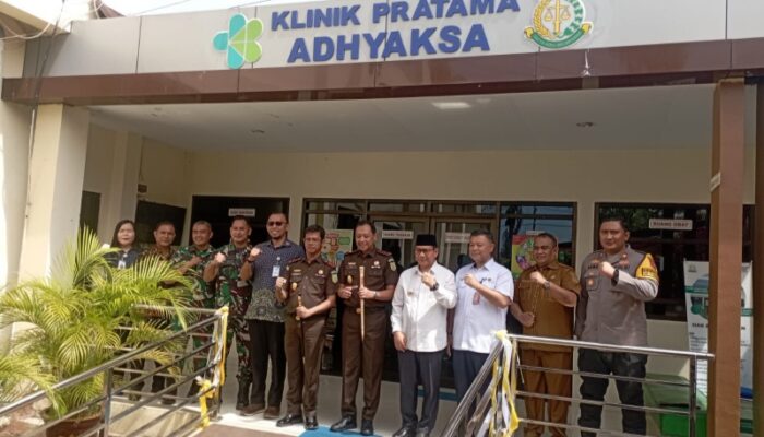 Resmi Beroperasi, Klinik Adhyaksa Pratama Kejari Kabgor Layani BPJS Kesehatan