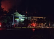 Breaking News: Kantor Polda Gorontalo Terbakar