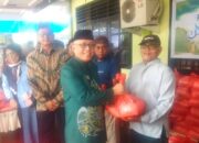 Sofyan Puhi Bagikan 150 Paket Sembako Ramadhan di Tolangohula