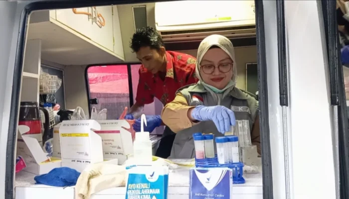 Hasil Uji BPOM, Takjil di Kabgor Bebas Dari Bahan Berbahaya