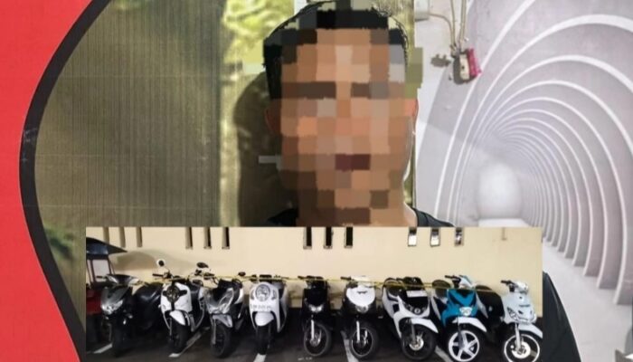 Curi 10 Motor, Warga Limboto Diamankan Tim Rajawali