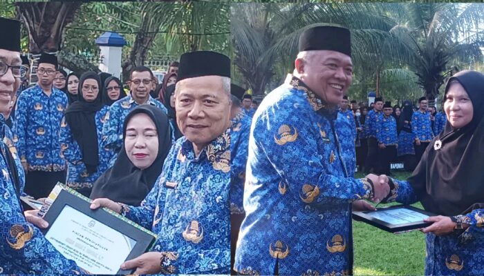 Sofyan-Tony Berikan Penghargaan Kepada 28 ASN Purna Tugas