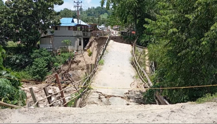 Pembangunan Jembatan Sementara Pulubala Diperkirakan Menelan Biaya Rp1 Miliar