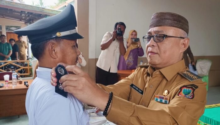 Lantik PJ Kades, Bupati Sofyan Tekankan Beberapa Hal Penting