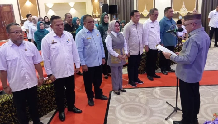 Kukuhkan Tim Pembina Posyandu, Bupati Sofyan Harapkan Pelayanan Maksimal