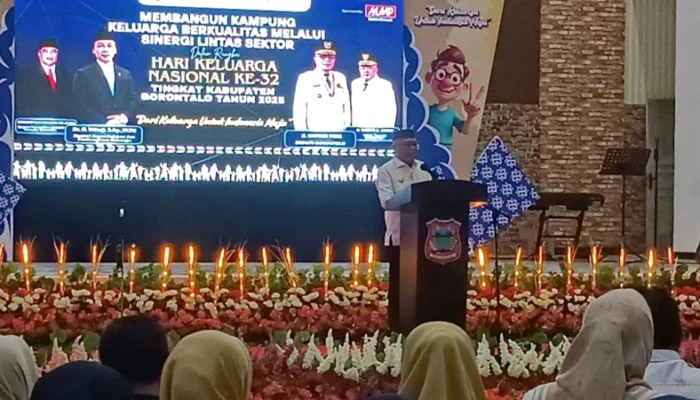 Di Momen Harganas, Sofyan Puhi Soroti Pernikahan Dini hingga Stunting