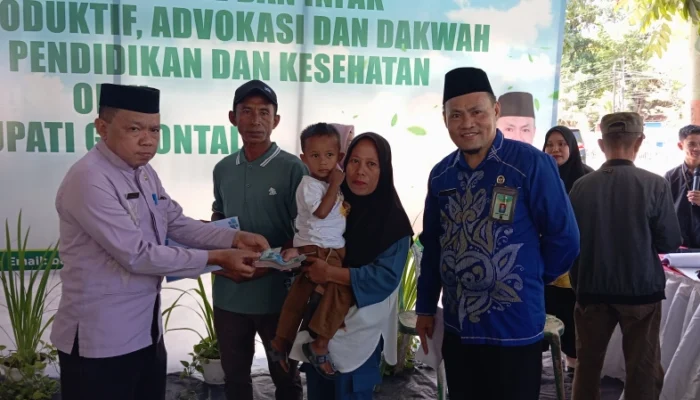 Baznas Kabgor Bantu Biaya Operasi Anak Penderita Atresia Ani