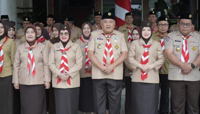 Peringati Hari Pramuka ke-64, Wabup Tonny Tekankan Disiplin dan Soliditas ASN