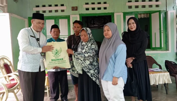 Baznas Kabgor Respon Cepat, Bantu Keluarga Bocah yang Hanyut di Sungai Bulango