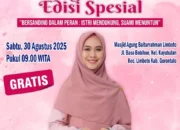 Ustadzah Oki Setiana Dewi Akan Ceramah di Masjid Baiturrahman Limboto