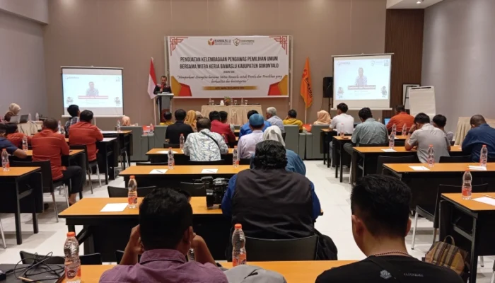 Bawaslu Kabgor Gelar Penguatan Kelembagaan, Libatkan Mitra Strategis