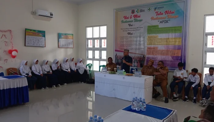 Bupati Sofyan Tinjau Pemulihan Siswa Korban Pohon Tumbang