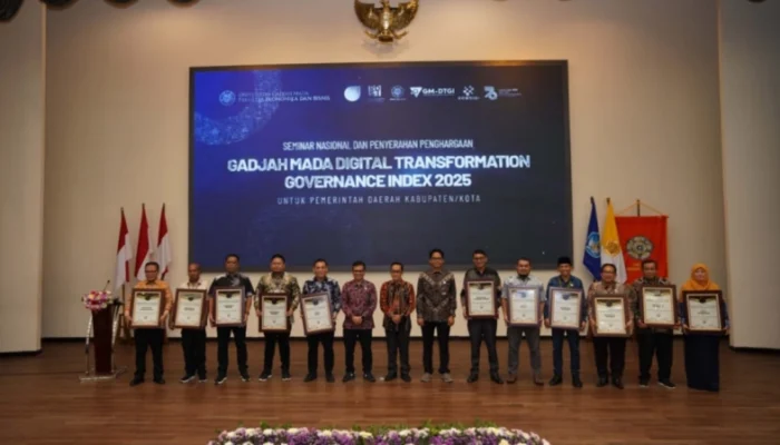 UGM Nobatkan Pemkab Gorontalo Sebagai Daerah Terbaik dalam Tata Kelola Digital