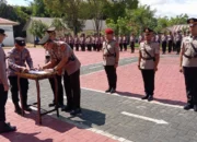 Polres Gorontalo Gelar Sertijab Wakapolres, Kapolsek, dan Pelantikan Kasat Reskrim