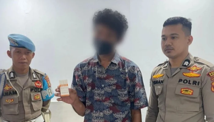 Bawa dan Konsumsi Sabu, Seorang Pria Dibekuk Polres Gorontalo