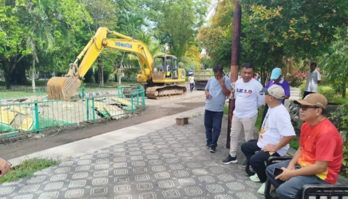 Pemkab Gorontalo Benahi Kawasan Ikon Daerah, Air Mancur Pakaya Tower Dibongkar