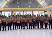 Sekda Sugondo Lepas Kontingen Peran Saka Nasional Kwarcab Kabupaten Gorontalo