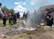 Ribuan Rokok hingga Narkotika Dimusnahkan Kejari Kabupaten Gorontalo