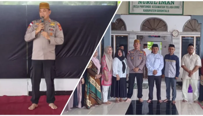 Lewat Navigasi Iman, Kapolsek Telaga Biru Ajak Warga Perkuat Toleransi Jelang Nataru