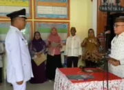Bupati Sofyan Lantik Penjabat Kepala Desa Hutabohu, Pelayanan Publik Ditekankan