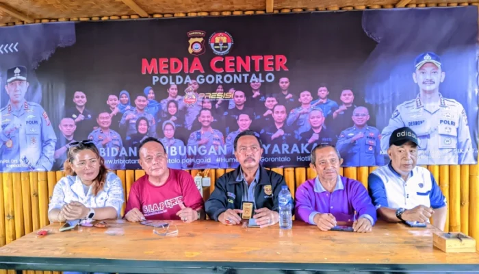 Komda LP.K-P-K Gorontalo Laporkan Dugaan Pemalsuan Surat Pembekuan ke Polda