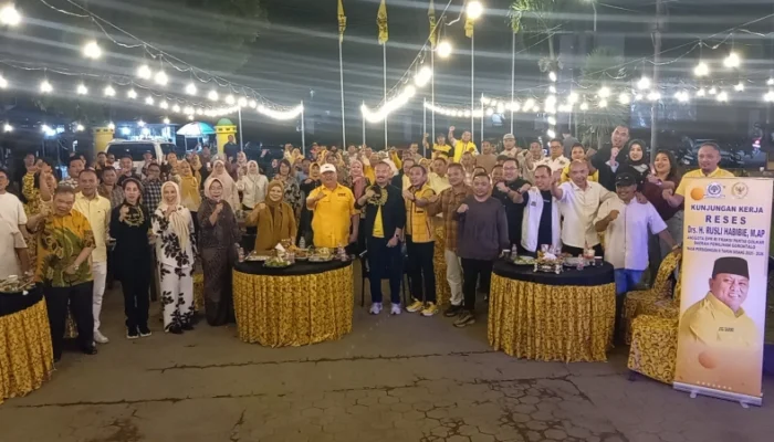 Rusli Habibie Temu Kangen dengan Pengurus dan Kader Golkar se-Provinsi Gorontalo