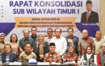 Hadiri Konsolidasi DPD RI Sub Wilayah Timur I, Rahmijati Jahja Dorong Pembangunan Merata