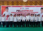 Dewan Kehormatan dan Pengurus PMI Kabupaten Gorontalo Resmi Dilantik, Ini Susunannya