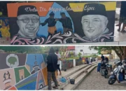 HPN ke-80, All Jurnalis Gorontalo Warnai Taman Budaya Limboto Lewat Lomba Mural