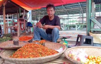 Awal Ramadan 1447 H, Harga Barito di Pasar Kayubulan Limboto Masih Stabil