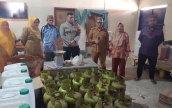 Respon Isu Kelangkaan Gas, Pemkel Kayubulan Lakukan Sidak Pangkalan