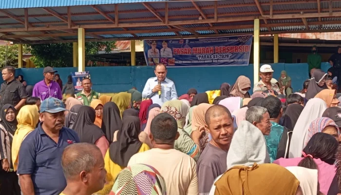 Zulfikar Usira: Pasar Murah “Paras ST” Jadi Solusi Tekan Inflasi