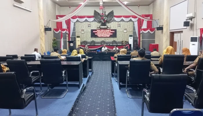 Komisi III DPRD Kabgor Gelar Rapat Kerja Dengan OPD Mitra, Fokus Awasi Program 2026