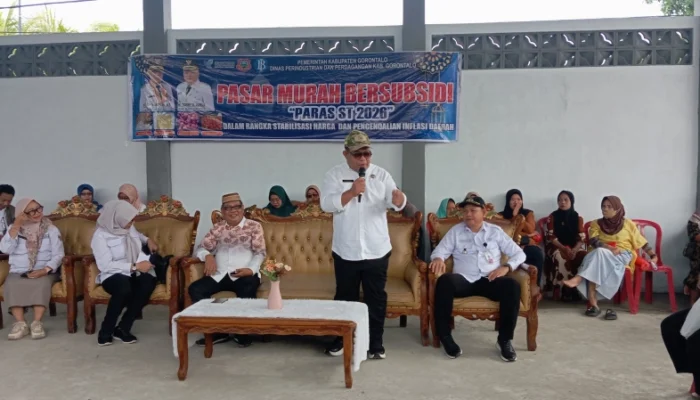 Buka Paras ST di Telaga, Sekda Sugondo Sampaikan Pesan Penting kepada Warga