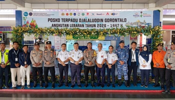 Hadapi Arus Mudik, Bandara Djalaluddin Gorontalo Buka Posko Angkutan Terpadu Lebaran