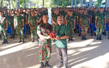 Jelang Tugas ke Papua, Prajurit Yonif 713/ST Dapat Pesan Khusus dari Bupati Sofyan