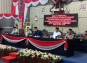 Zulfikar Usira Pimpin Rapat Paripurna Penyampaian LKPJ Bupati Gorontalo