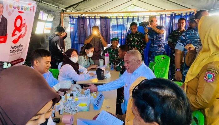 TNI AU Gelar Donor Darah dan Bazar Murah, Wabup Tonny: Bukti Kepedulian ke Masyarakat