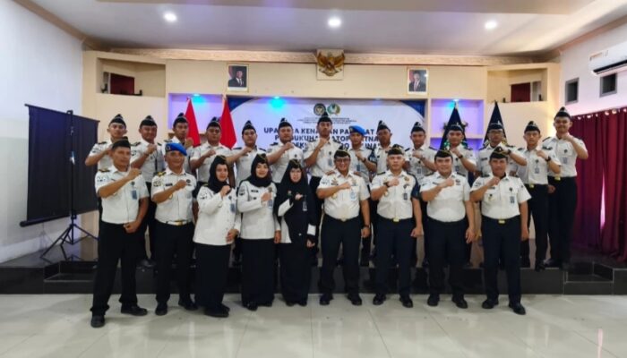 Komitmen Bersih Dipertegas, Lapas Pohuwato Deklarasi Zero Halinar