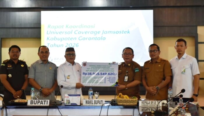 Sepanjang 2025, Klaim BPJS Ketenagakerjaan di Kabupaten Gorontalo Tembus Rp36,9 Miliar