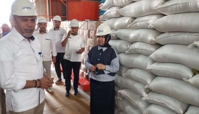 Rahmijati Jahja Cek Gudang Bulog, Pastikan Pasokan Beras di Gorontalo Tercukupi