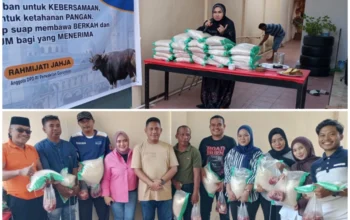 Rahmijati Jahja Tebar Kebahagiaan Iduladha Lewat Kurban dan Bantuan Beras