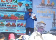 Bupati Sofyan Buka Road to PENAS KTNA XVII, Antusiasme Warga Tak Terbendung