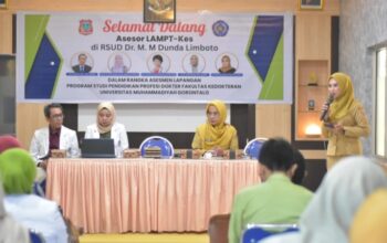 RSUD MM Dunda Dinilai Tim Asesor, Siap Jadi Rumah Sakit Pendidikan Dokter UMGO