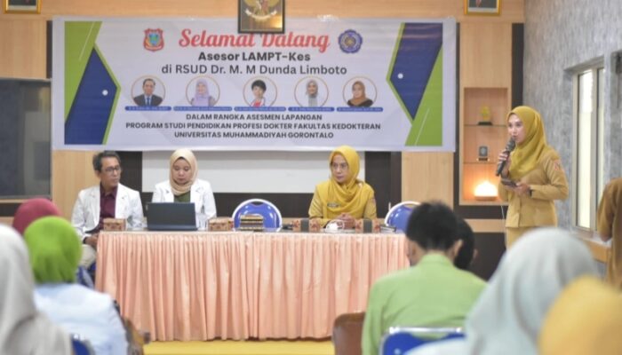 RSUD MM Dunda Dinilai Tim Asesor, Siap Jadi Rumah Sakit Pendidikan Dokter UMGO