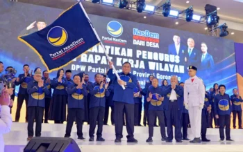 Pimpin Kembali NasDem Gorontalo, Rachmat Gobel Tekankan Politik Karya Nyata untuk Rakyat