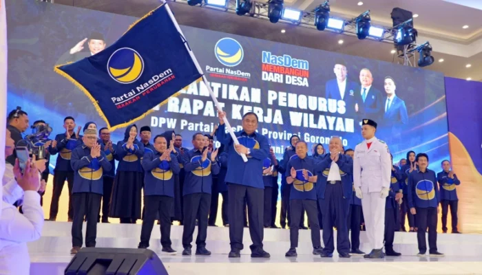 Pimpin Kembali NasDem Gorontalo, Rachmat Gobel Tekankan Politik Karya Nyata untuk Rakyat
