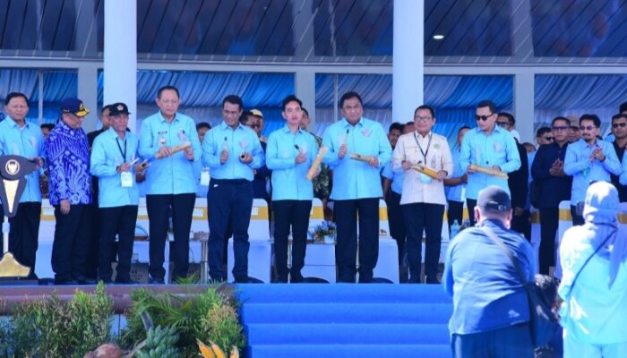 Pukul Polopalo, Wapres Gibran Tandai Pembukaan PENAS Petani Nelayan XVII di Gorontalo