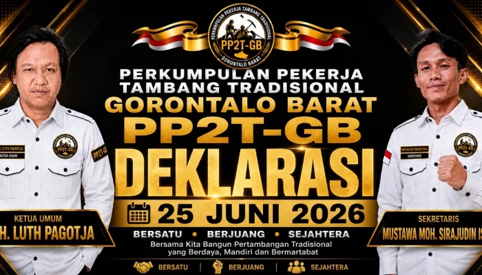 PP2T-GB Akan Dideklarasikan, Diharapkan Jadi Jembatan Aspirasi Penambang Tradisional